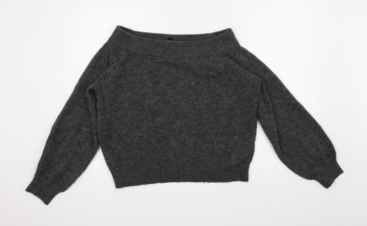Divided by H&M Womens Grey Pullover Jumper Size L