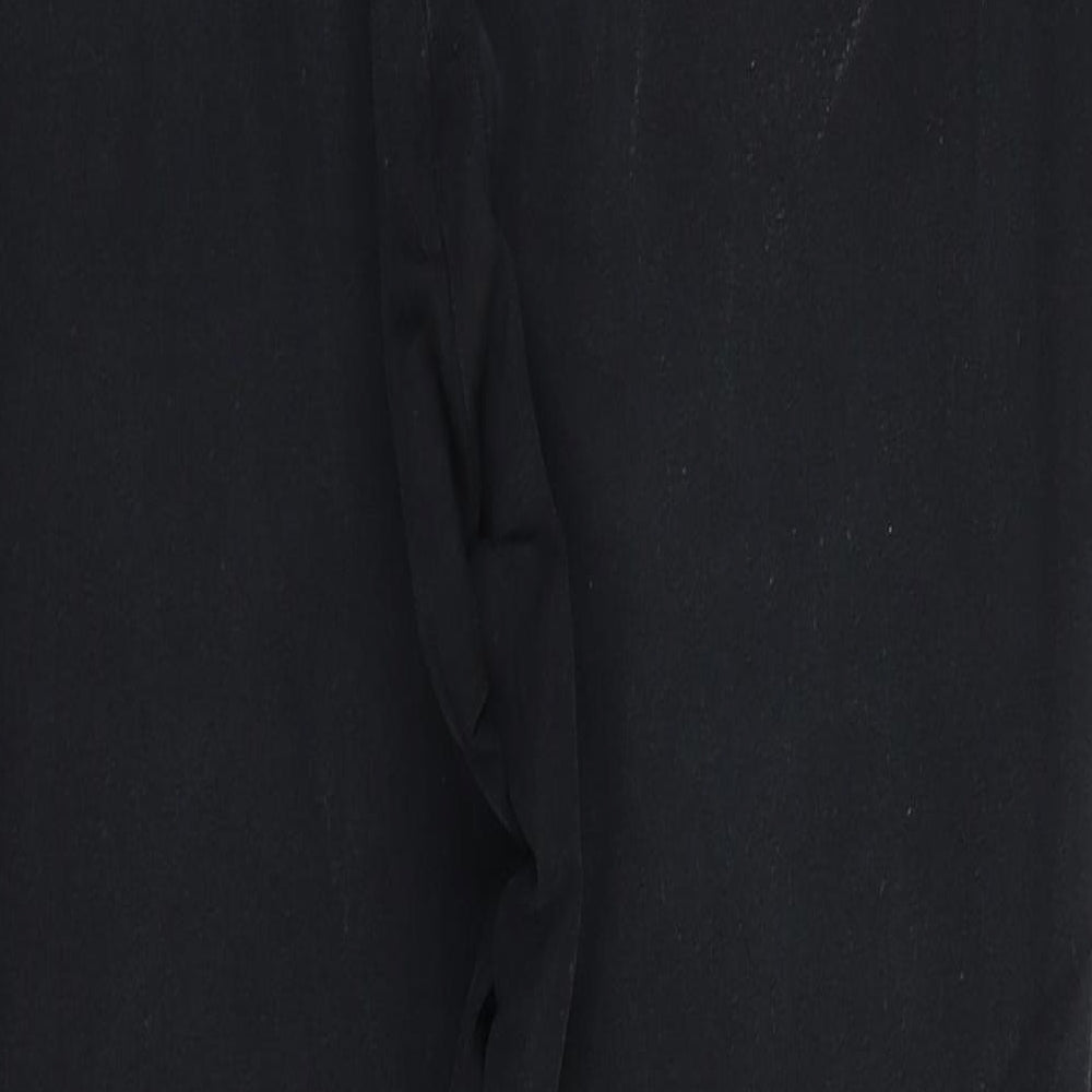Womens UK Size 12 pre worn Regular Fit Sweatpants Black Trousers