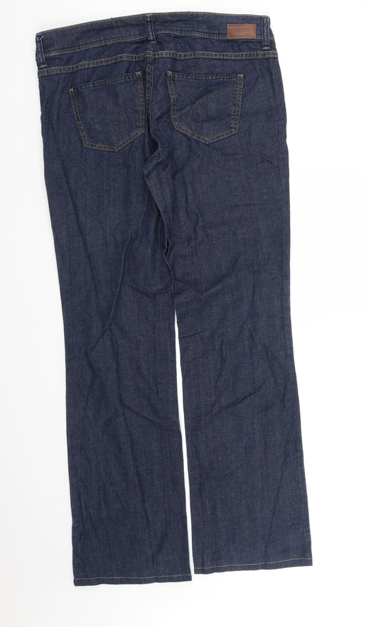 Esprit Womens Blue Straight Jeans Size M L33 in