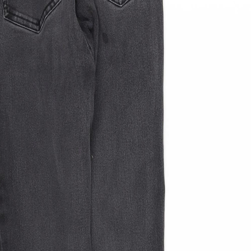 TU Womens Grey   Straight Jeans Size 8 L31 in