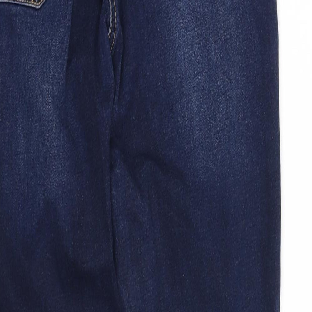pre word Womens Grey Straight Jeans Size 12 L29 in