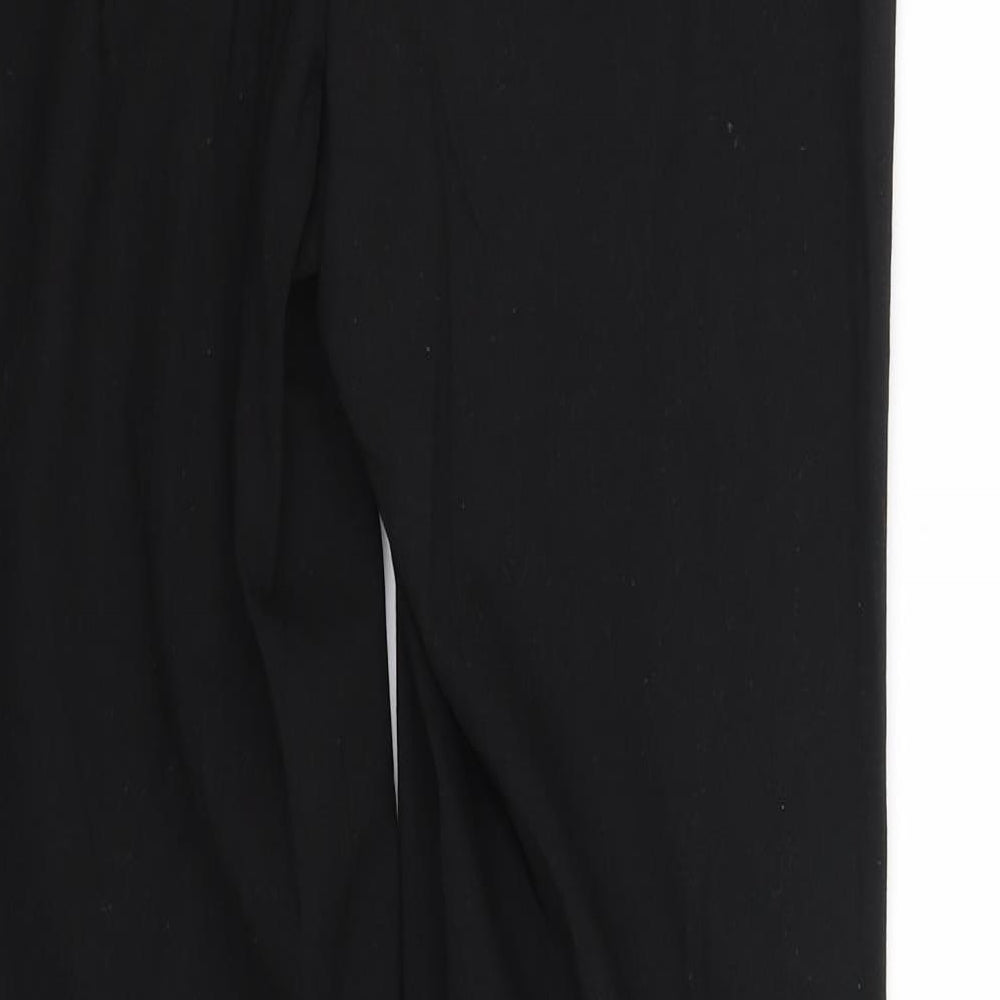 Womens UK Size 29 in pre worn Regular Fit Straight Black Jeans