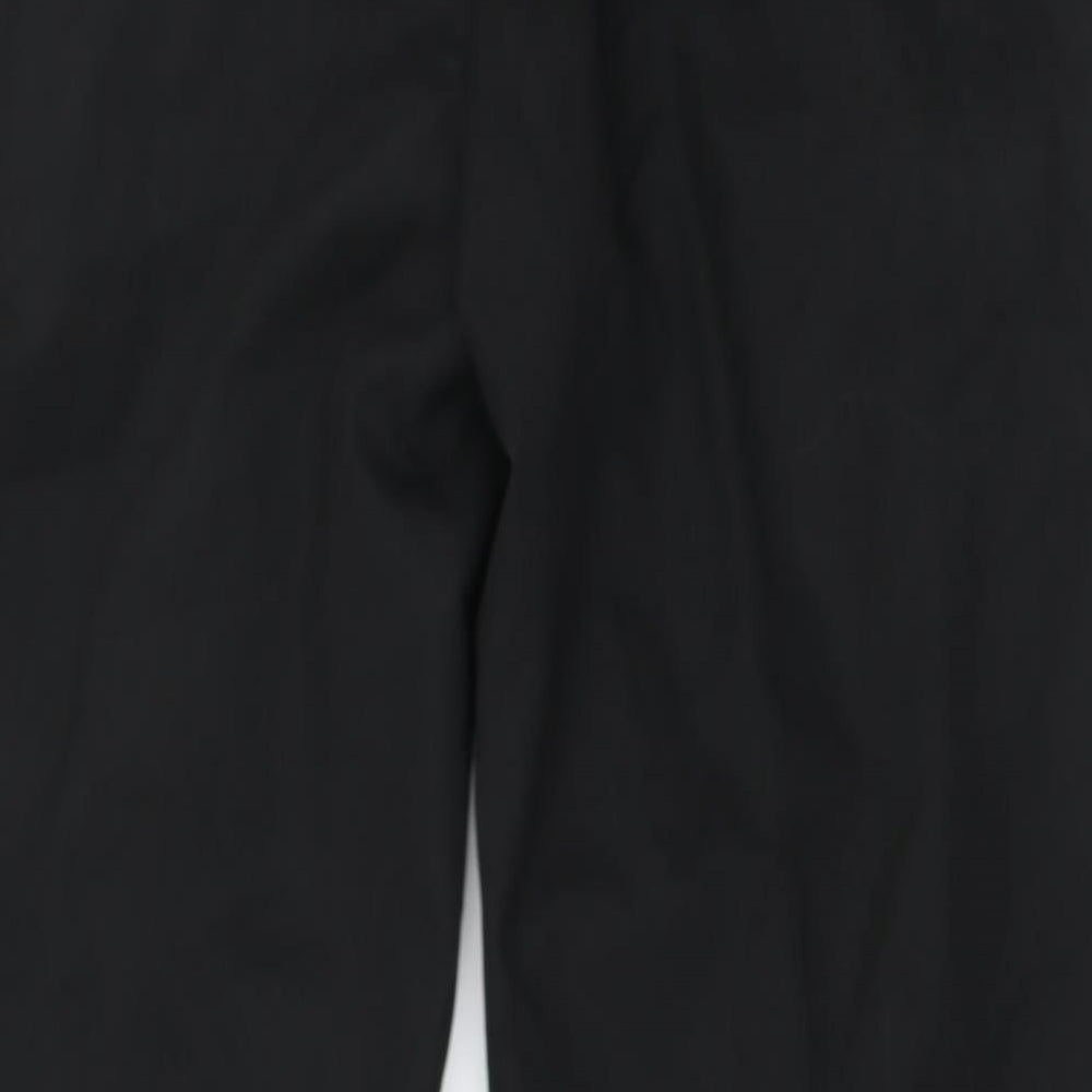 Preworn Mens Black Trousers Size 32 in L26 in