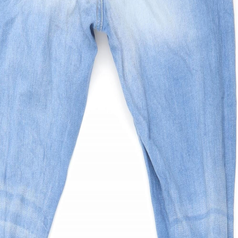 denim co Womens Blue Straight Jeans Size 6 L25 in