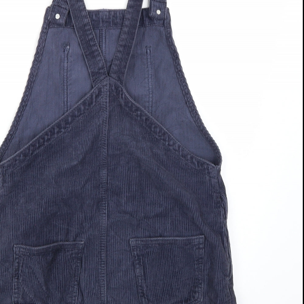 Topshop Womens Blue Dungaree One-Piece Size 8