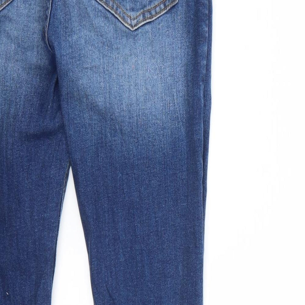Boohoo Mens Blue Skinny Jeans Size 30 L29 in