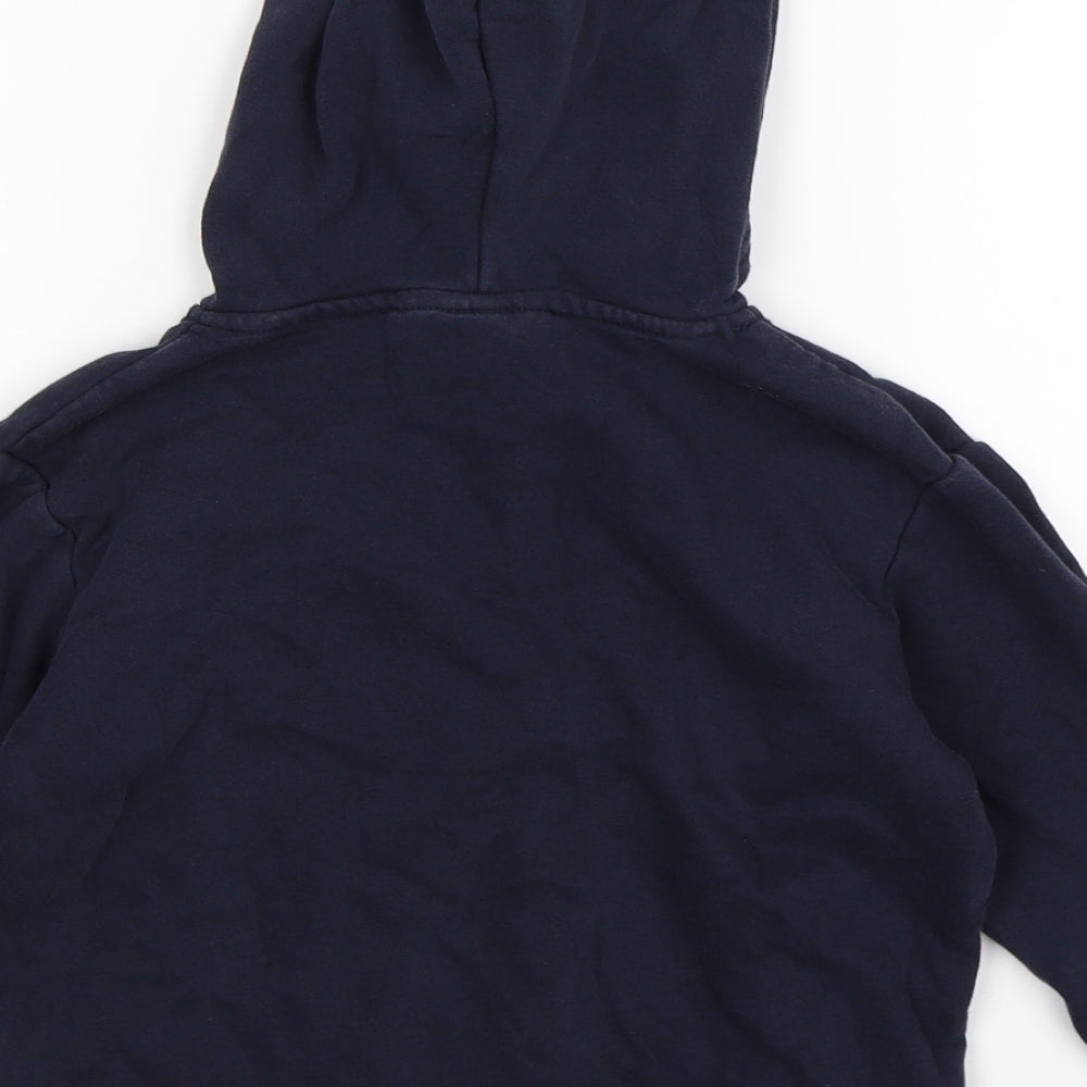 H&M Boys Blue Pullover Hoodie Size 5 Years