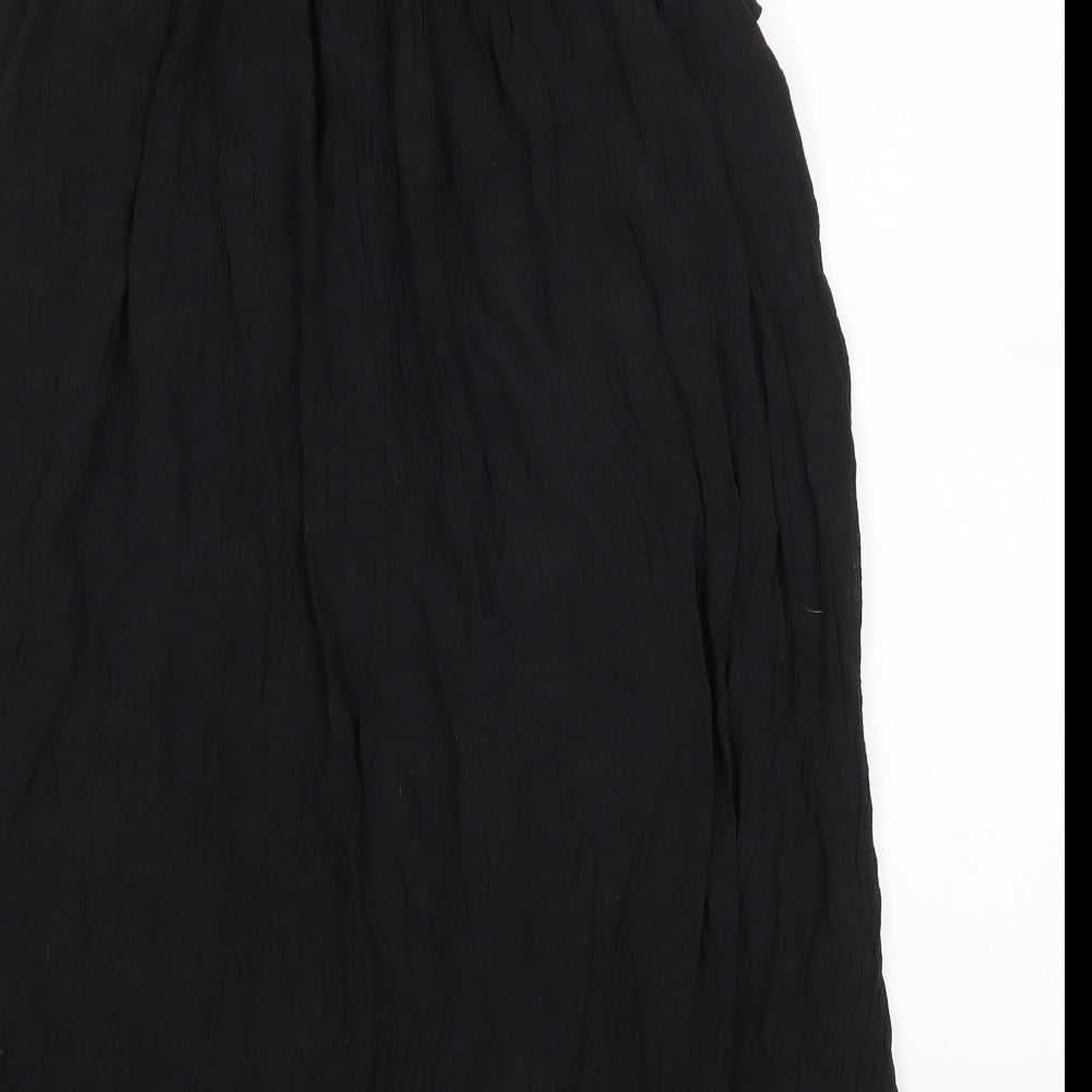 Klass Womens Black A-Line Size S