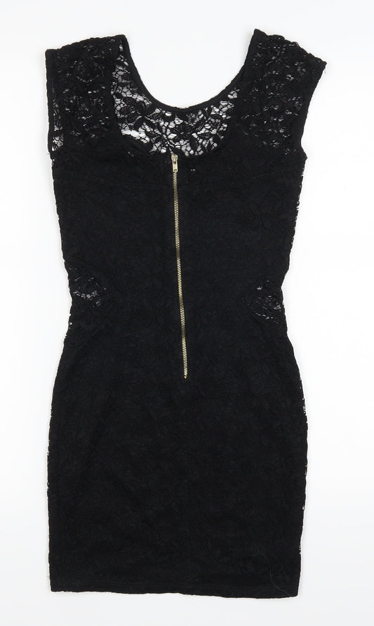 River Island Womens Black Bodycon Size 6