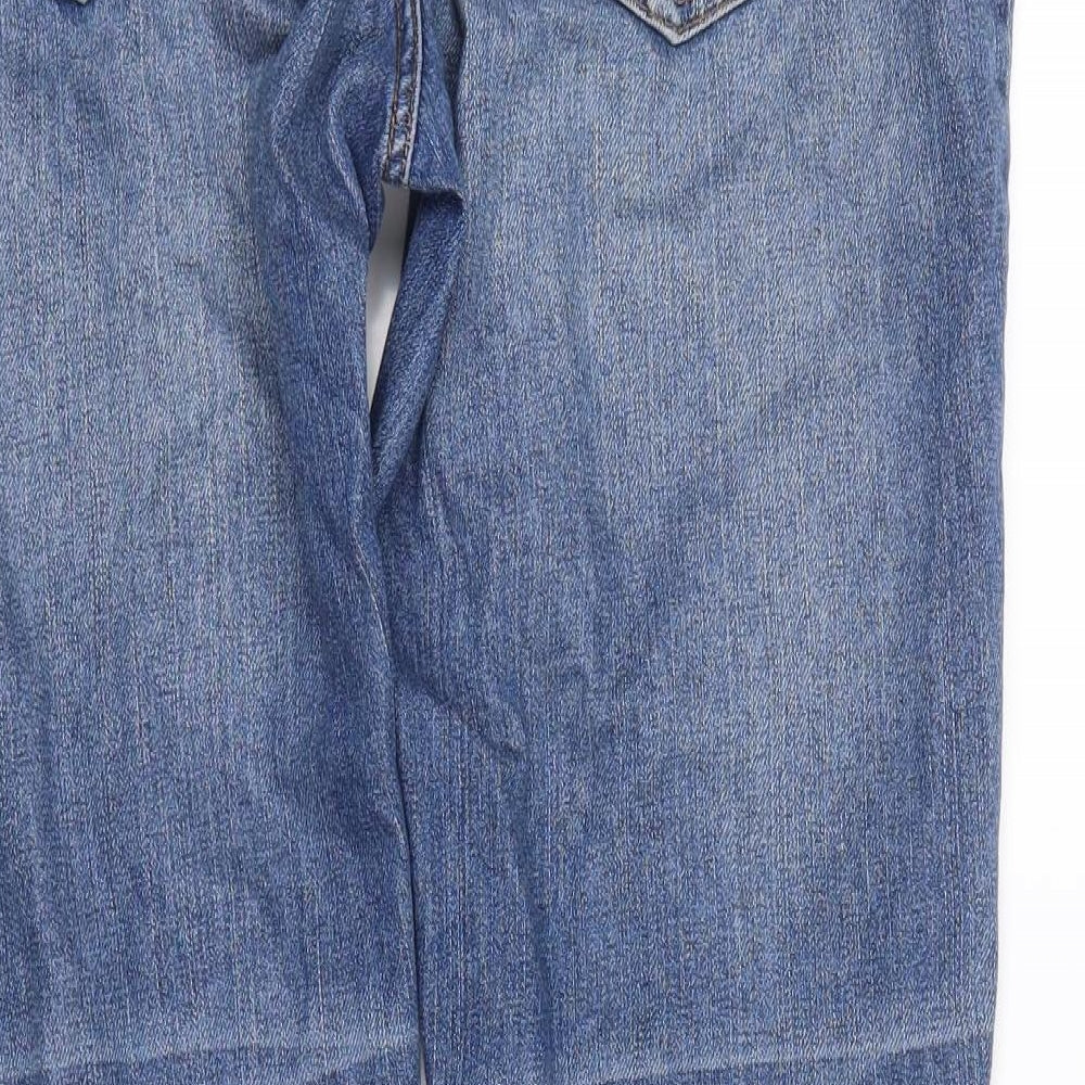 denim co Womens Blue Denim Straight Jeans Size 10