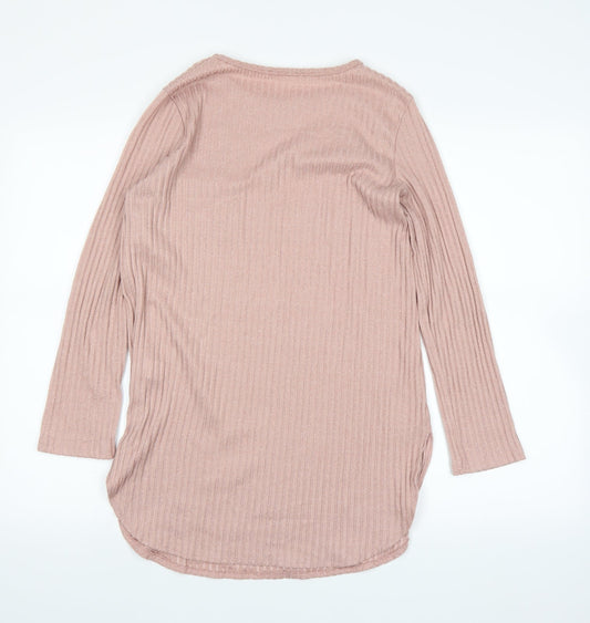 Primark Womens Pink Basic T-Shirt Size XS