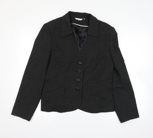 Womens UK Size 16 Klass Black Jacket