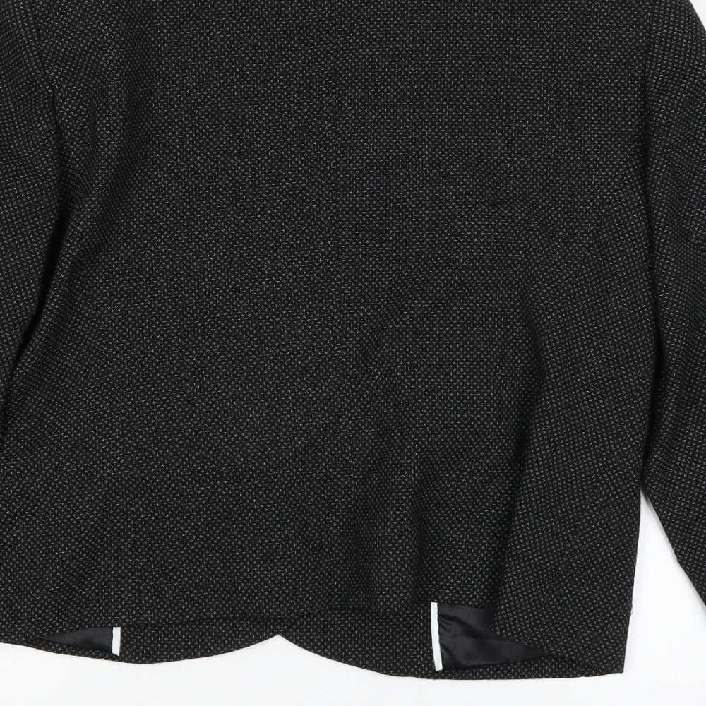Womens UK Size 16 Klass Black Jacket