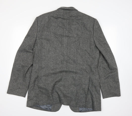Mens UK Size 40 Wellington Regular Grey Suit Jacket