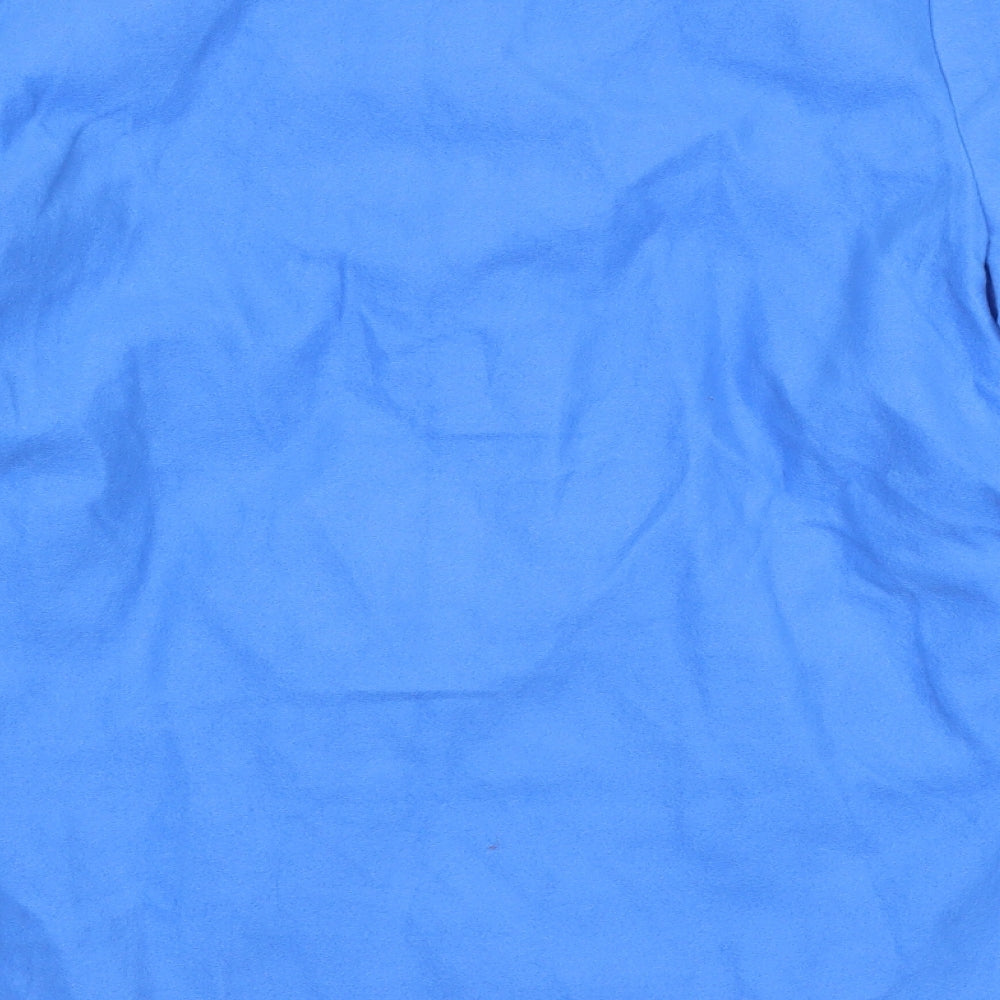 Womens UK Size L Anne De Lancay Blue Overcoat