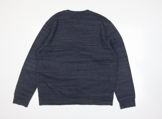 Acw85 Mens Blue Pullover Jumper Size XL