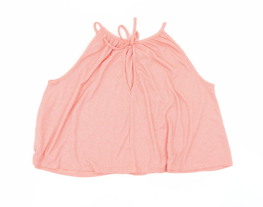 Primark Womens Orange Basic T-Shirt Size 10