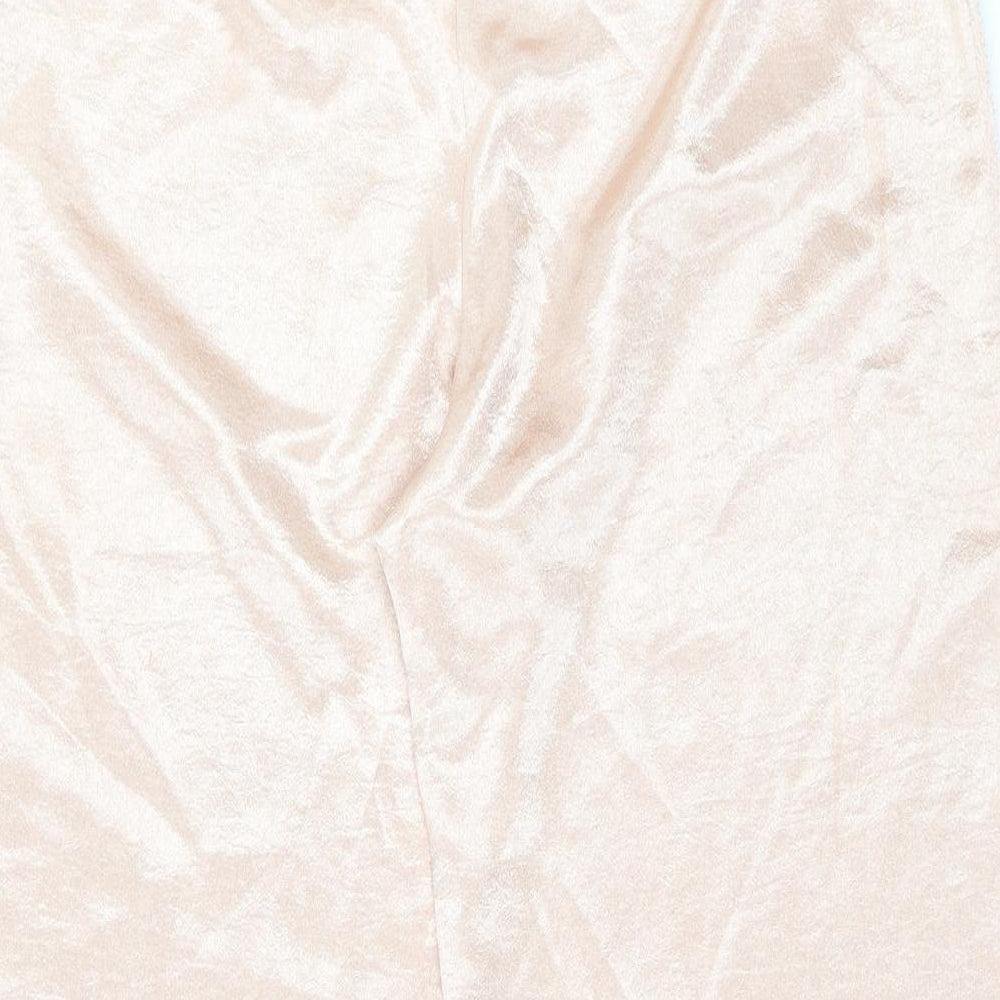 Miss Selfridge Womens Orange Culotte Shorts Size 12