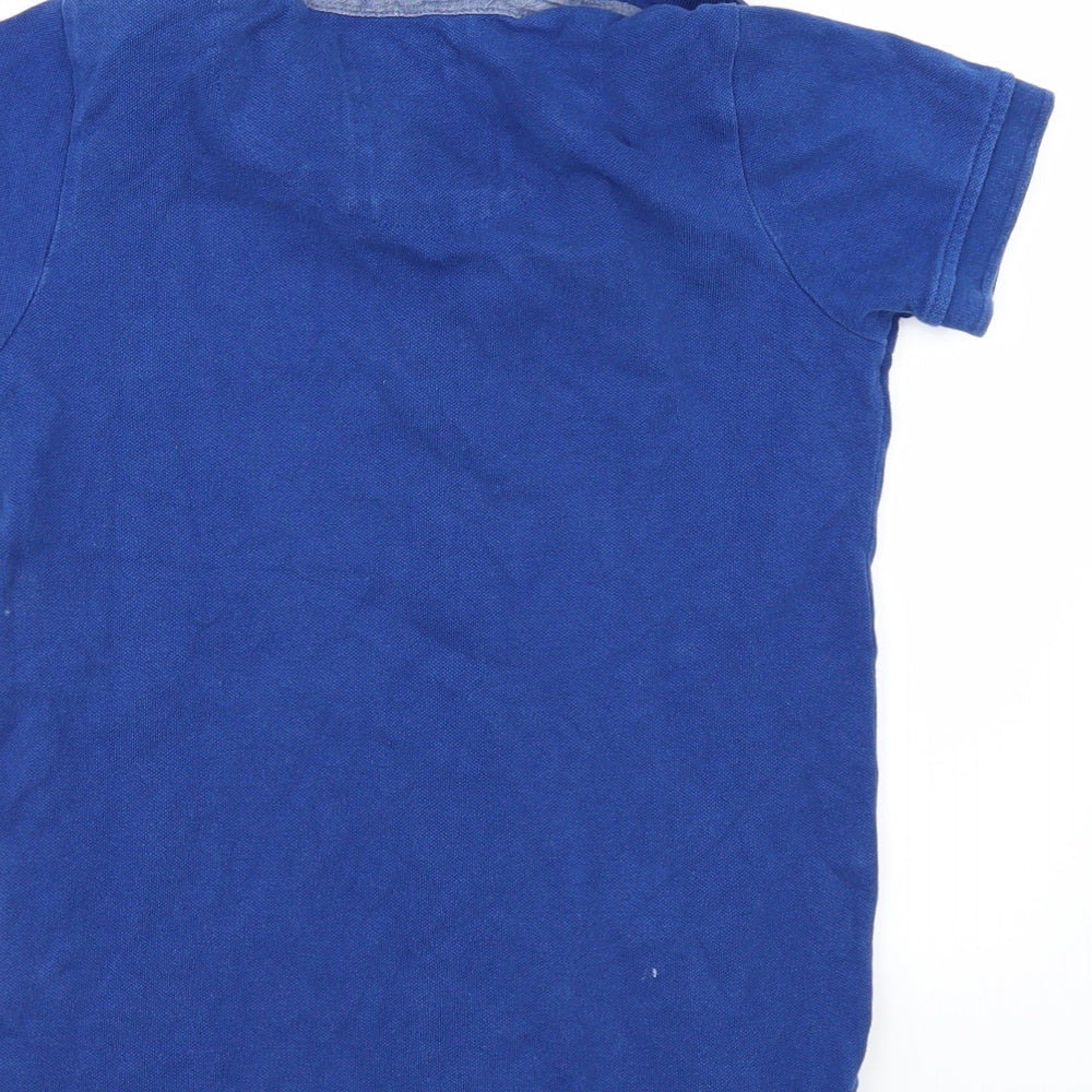 Next Boys Blue Basic Polo Size 8 Years
