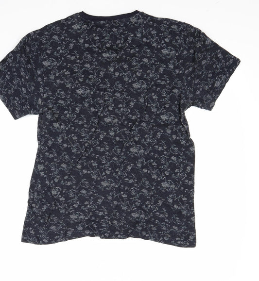 Womens UK Size S NEXT Blue Basic T-Shirt