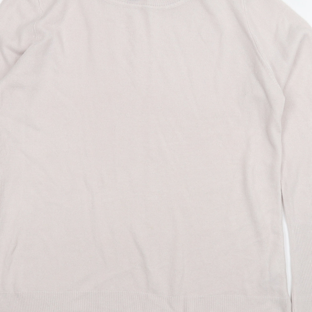 Primark Womens Beige Pullover Jumper Size 10