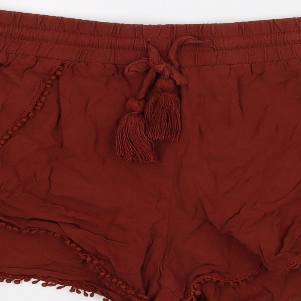 Atmosphere Womens Red Hot Pants Shorts Size 10