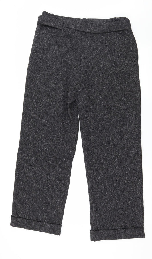 NEXT Womens Grey Trousers Size 12 L29 in