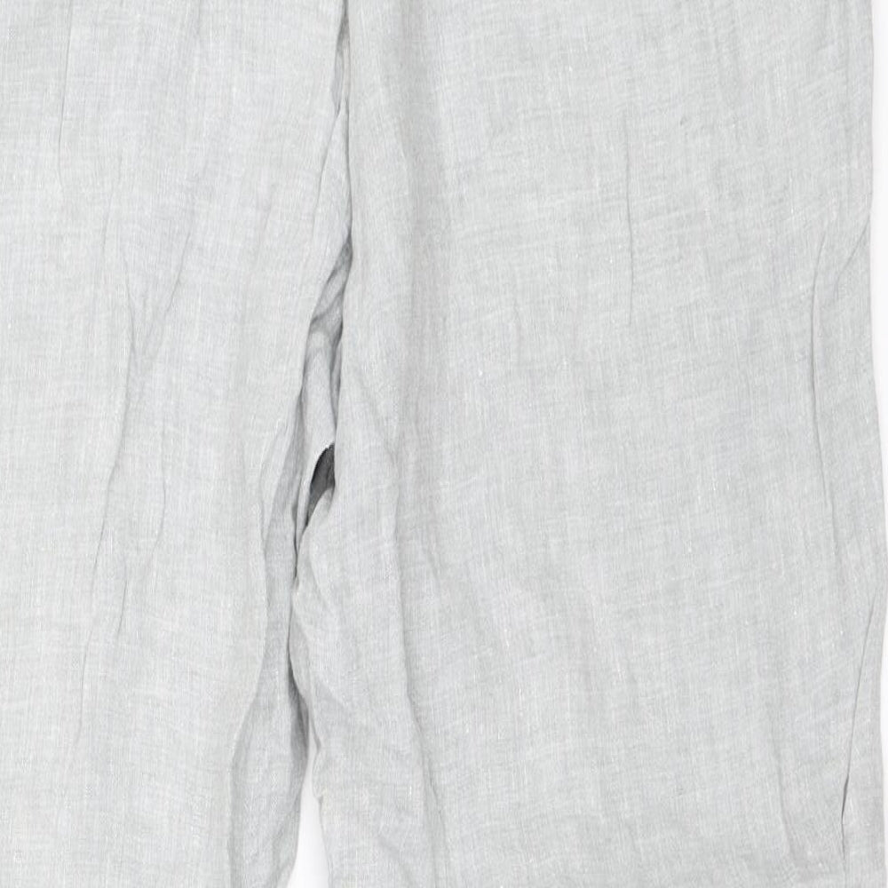 Womens UK Size 40 in Blue Harbour Regular Fit Grey Trousers