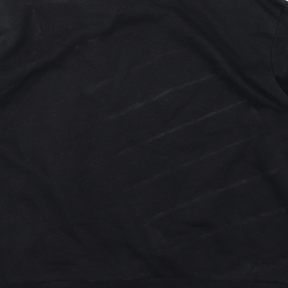 Mens UK Size XL Cedar Wood State Black Pullover Sweatshirt
