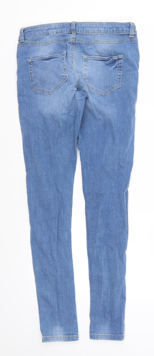 Denim Co Womens Blue Denim Skinny Jeans Size 8 L29 in