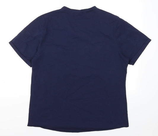 Preworn Mens Blue T-Shirt Size L