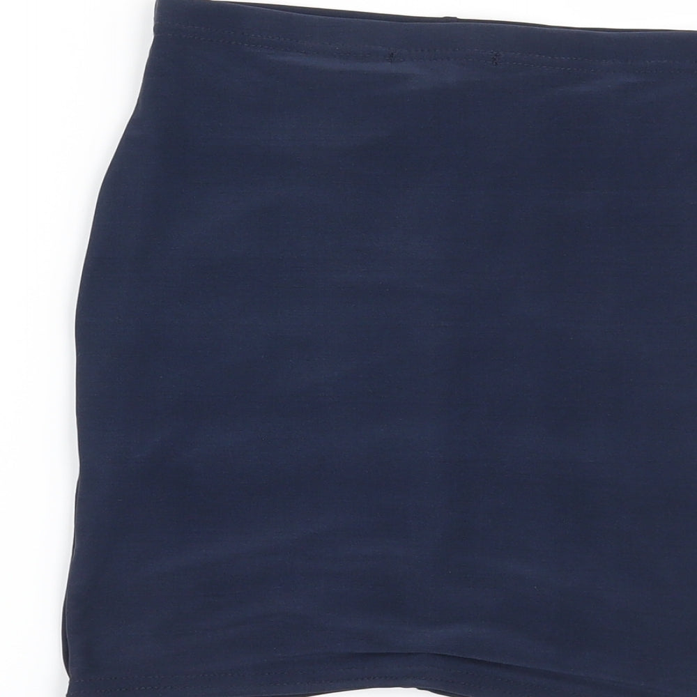 Missguided Womens Blue Mini Skirt Size 6