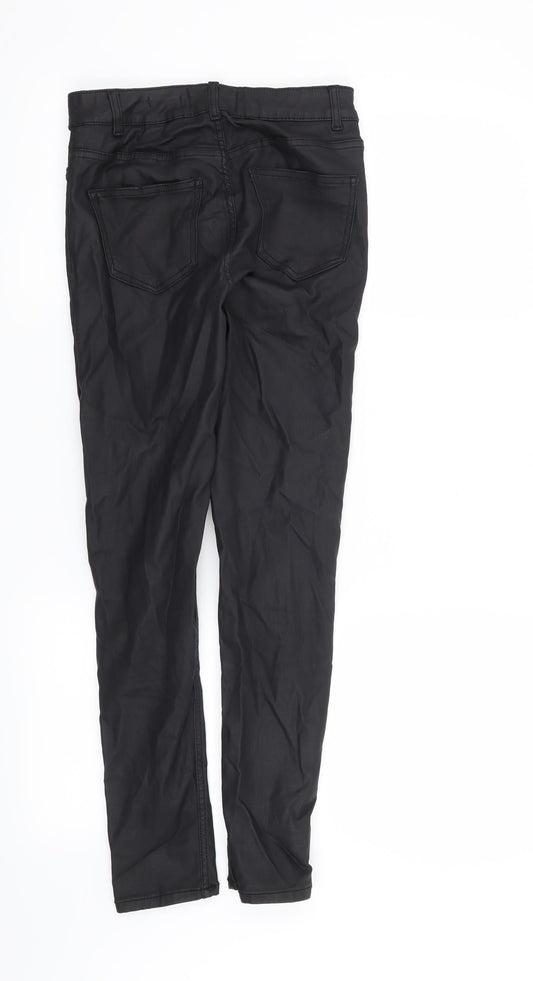 New Look Womens Black Skinny Jeans Size 8 L25 in