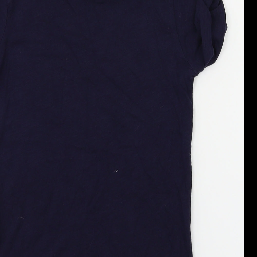 Next Boys Blue Basic T-Shirt Size 6 Years
