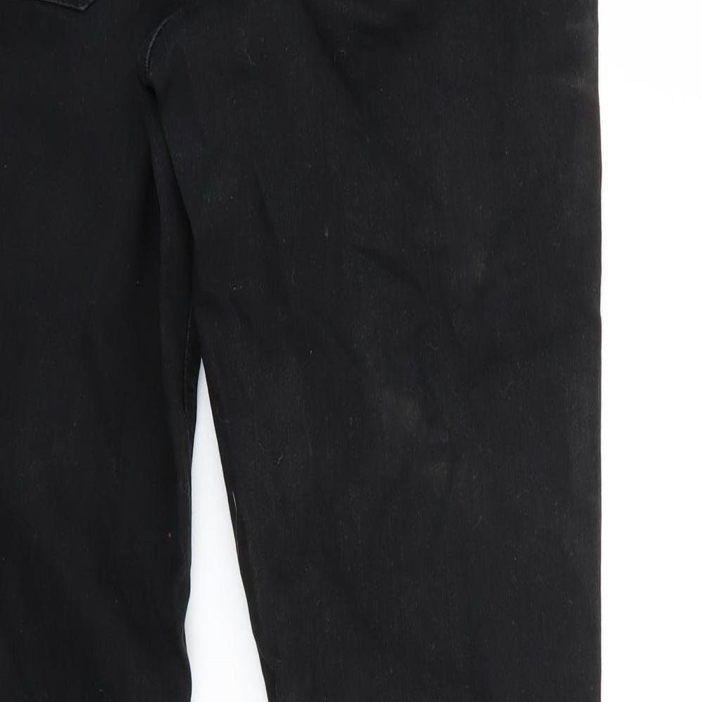 Womens UK Size 38 St oliver Regular Fit Straight Black Jeans