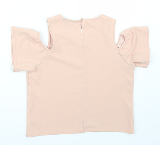 newlook Womens Pink Basic T-Shirt Size 14