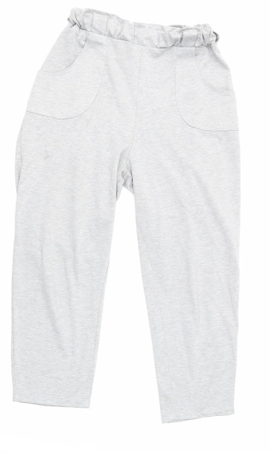 Womens UK Size M Select Regular Fit Jogger Grey Trousers