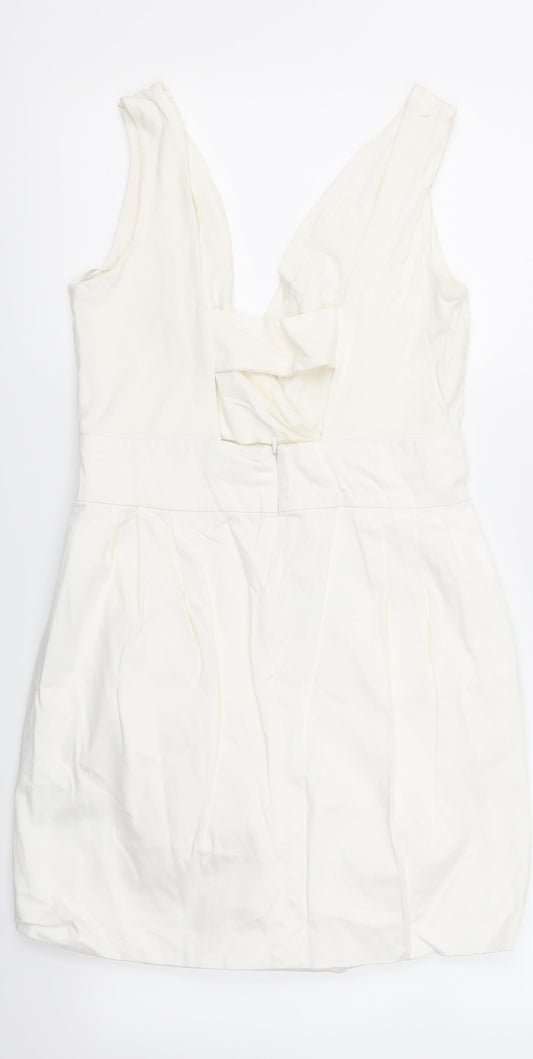 ASOS Womens White Mini Size 10