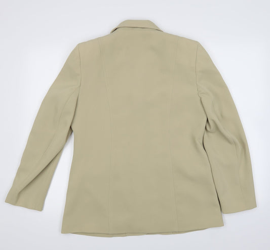 AMARANTO Womens Gold Jacket