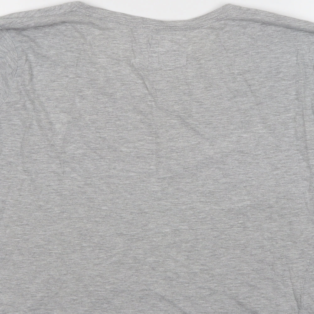 Primark Womens Grey Basic T-Shirt Size S