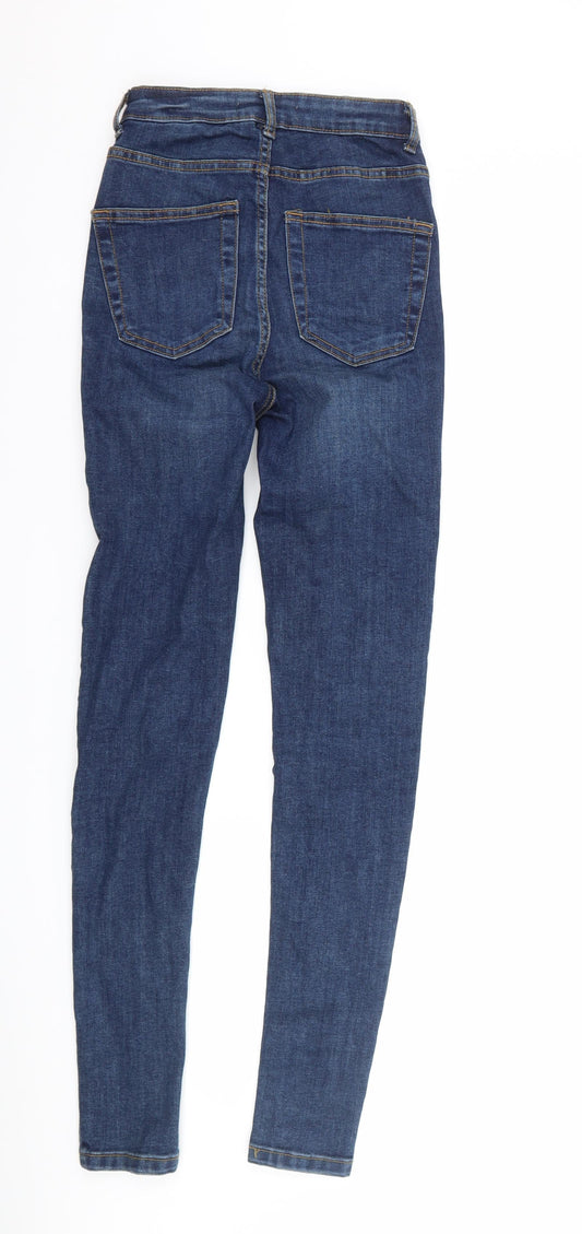 denim co Womens Blue Denim Skinny Jeans Size 6 L30 in