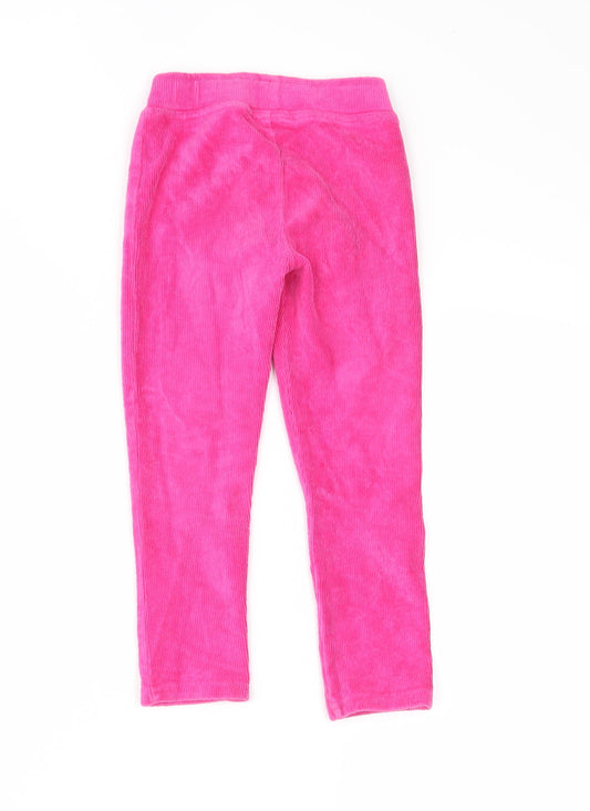 Nutmeg Girls Pink Jegging Trousers Size 3-4 Years