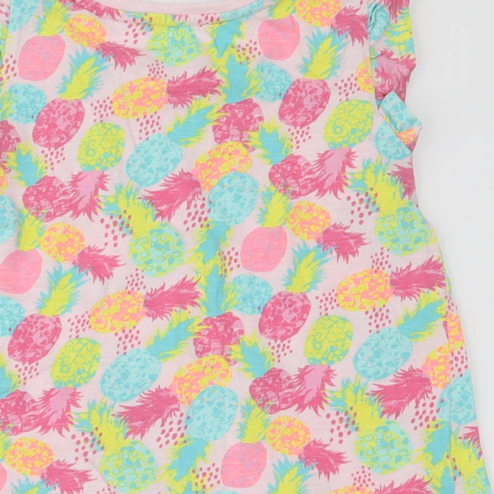 I LOVE MY TEE Girls Pink Basic T-Shirt Size 3-4 Years