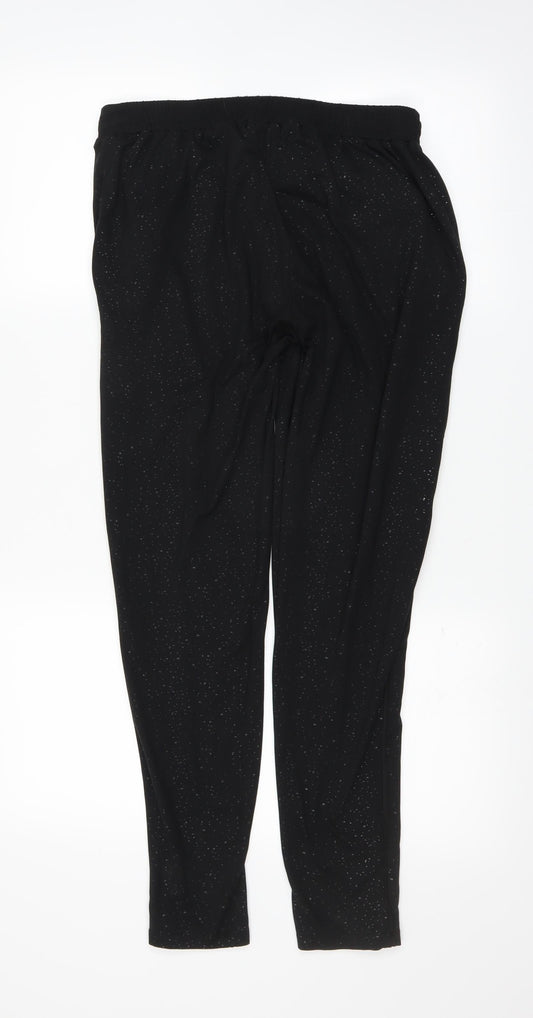 Love To Lounge Womens Black Trousers Size S L25 in