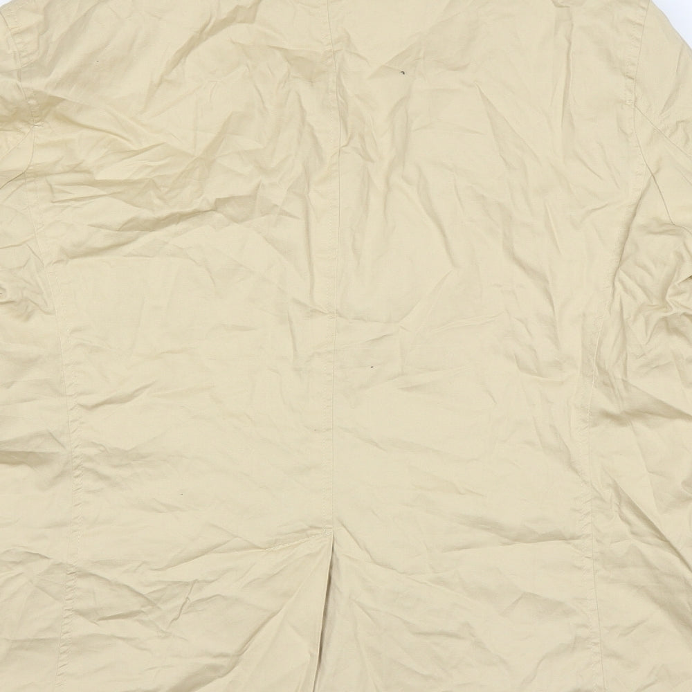 Mens UK Size M twice Beige Jacket