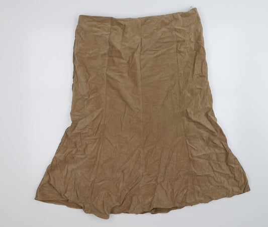 Womens UK Size 20 isle Tulip Velour Skirt