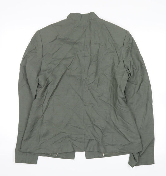 Lakeland Womens Green Jacket Blazer Size 12