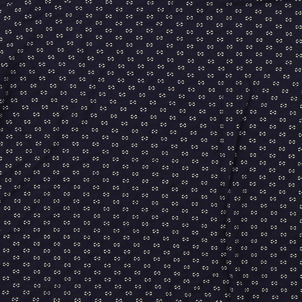 Womens UK Size L H&M Blue Basic T-Shirt