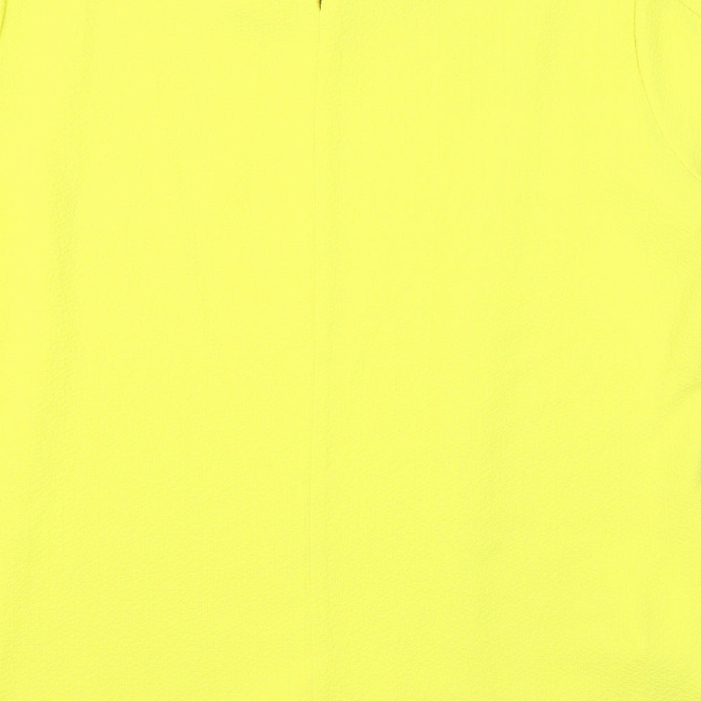Primark Womens Yellow Basic T-Shirt Size 16