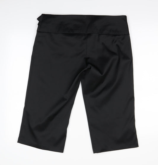 Bay Womens Black Trousers Size 14 L20 in